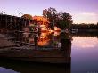 Sun Rises Over Echuca Wharf - Echuca, Victoria by Jon Armstrong Limited Edition Pricing Art Print