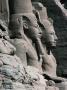 Colossal Statues Of The Pharaoh Ramses Ii Guarding The Temple Entrance, Abu Simbel, Egypt by Jerry Galea Limited Edition Print