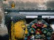 Statue Of Buddha Inside Swayambhunath Stupa Or The Monkey Temple In Kathmandu by Jeff Cantarutti Limited Edition Pricing Art Print
