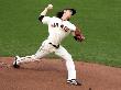 Texas Rangers V San Francisco Giants, Game 1: Tim Lincecum by Petersen Christian Limited Edition Print