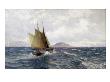 The Freighter 'Lykkens Prove' On Test, 1898 (Oil On Canvas) by Nils Hansteen Limited Edition Pricing Art Print