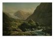 Bondhus Glacier (Oil On Board) by Hans Leganger Reusch Limited Edition Pricing Art Print