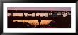 No. 08 Friedman, Silhouette Of An Elevated Train Platform, Chicago, Illinois, Usa by Panoramic Images Limited Edition Pricing Art Print