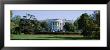 Lawn In Front Of A Government Building, White House, Washington D.C., Usa by Panoramic Images Limited Edition Print