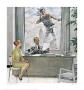 Window Washer by Norman Rockwell Limited Edition Pricing Art Print
