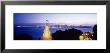 Bridge Lit Up At Night, Bay Bridge, San Francisco, California, Usa by Panoramic Images Limited Edition Print