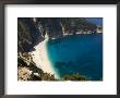 Myrtos Beach, The Best Beach For Sand Near Assos, Kefalonia (Cephalonia), Ionian Islands, Greece by R H Productions Limited Edition Pricing Art Print