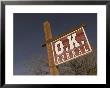 America's Gunfight Capital, Ok Corral Sign, Tombstone, Arizona, Usa by Walter Bibikow Limited Edition Print