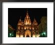 Cathedral Illuminated At Night, Barcelona, Spain by Bill Wassman Limited Edition Print