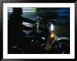 Motorbike On Main Street At Bike Week, Daytona Beach, Florida, Usa by Lawrence Worcester Limited Edition Print