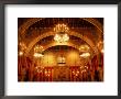 Chandeliers In Court Room Of Ayuntamiento (Town Hall), Barcelona, Spain by Bill Wassman Limited Edition Print