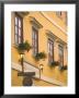Restarant In Old Medieval Town, Western Transdanubia, Hungary by Walter Bibikow Limited Edition Print