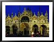 Night View Of The Basilica Di San Marco, Venice, Veneto, Italy by Glenn Beanland Limited Edition Pricing Art Print