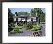 Plas Newydd, Home Of The Ladies Of Llangollen, With Castell Dinas Bran Behind, Denbighshire by David Hunter Limited Edition Print