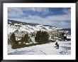 Ski Resort View From Calvaire Hill, Megeve, French Alps, Haute Savoie, France by Walter Bibikow Limited Edition Print