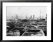 A Crowded Section Of The Harbor In Piraeus by W. Robert Moore Limited Edition Print