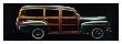 1947 Ford Woody Wagon by Peter Harholdt Limited Edition Pricing Art Print