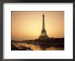 Eiffel Tower And The Seine River At Dawn, Paris, France by Steve Vidler Limited Edition Print