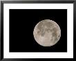 A Dark Blue Sky With The Small Silver Moon Illuminated by Brian Kenney Limited Edition Print