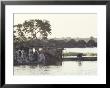 Early Morning River Scene, Northern Area, Nigeria, Africa by David Beatty Limited Edition Print