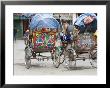 Rickshaws, Thamel Area, Kathmandu, Nepal by Ethel Davies Limited Edition Print