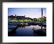 View Across Harbour To The Old Quarter Of Le Suquet, At Dusk, Cannes, French Riviera, France by Ruth Tomlinson Limited Edition Print