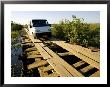 Wooden Bridge With Truck Driving Across It, Brazil by Roy Toft Limited Edition Print