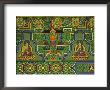 Detail Of Wall Mural At A Buddhist Temple, Taegu, South Korea by Dennis Flaherty Limited Edition Pricing Art Print