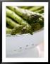 Asparagus, Washed Green Asparagus Spears In A Colander by Susie Mccaffrey Limited Edition Print