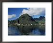 Fishing Village Of Tind, Moskenesoya, Lofoten Islands, Nordland, Norway, Scandinavia by Gavin Hellier Limited Edition Print