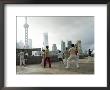 Tai Chi On The Bund Promenade by Greg Elms Limited Edition Print