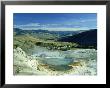Mammoth Hot Springs, Yellowstone National Park, Usa by Mark Hamblin Limited Edition Pricing Art Print