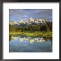 Grand Teton Mountains Reflecting In The Snake River, Grand Teton National Park, Wyoming, Usa by Christopher Talbot Frank Limited Edition Print