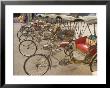 Bicycle Taxis, Khon Kaen, Thailand by Gavriel Jecan Limited Edition Print
