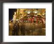 People Walking Past The Temple Bar At Night, Dublin by Holger Leue Limited Edition Print