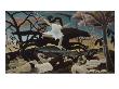 War, Or The Horseride Of Discord, 1894 by Henri Rousseau Limited Edition Print