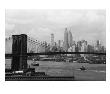 Manhattan Skyline And Brooklyn Bridge by Bettmann Limited Edition Print