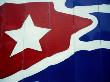 Cuban Flag Painted On Wall, Varadero, Matanzas, Cuba by Martin Llada� Limited Edition Pricing Art Print