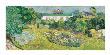 Jardin De Daubigny, 1890 by Vincent Van Gogh Limited Edition Print