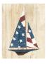 American Flag Sailboat by Avery Tillmon Limited Edition Print