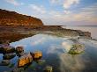 Rockpools At Sunset On Broad Bench, Near Kimmeridge, Dorset, England, United Kingdom, Europe by Adam Burton Limited Edition Print