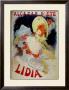 Lidia by Jules Chéret Limited Edition Pricing Art Print