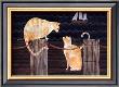 Cats On Dock by Valerie Wenk Limited Edition Print