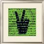 Peace Sign Ii by Sylvia Murray Limited Edition Print
