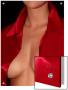 Portrait Of A Woman From Her Lips To Her Stomach Only Showing by I.W. Limited Edition Pricing Art Print