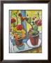 Flowers At The Window, Begonias by Auguste Macke Limited Edition Print