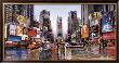 Evening In Times Square by Matthew Daniels Limited Edition Pricing Art Print