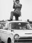 Filming Through The Roof Of A Ford Cortina by Shirley Baker Limited Edition Print