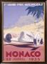Monaco Grand Prix, 1935 by Geo Ham Limited Edition Pricing Art Print