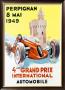 4Th Grand Prix, Perpignan, 1949 by Raspaut Limited Edition Print